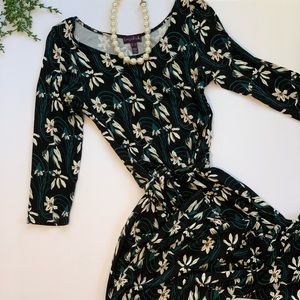 Tall, Floral Dress